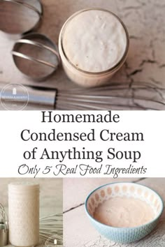 homemade condensed cream of anything soup