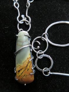 Unique Multicolor Jasper Jewelry, Picture Jasper, Jasper Pendant, Earrings Photo, Gorgeous Earrings, Wearable Art, Jewelry Inspiration, Necklace Lengths, Chain Necklace