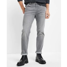 H&M Nwt! & Denim Slim Straight Grey Wash Stretch Jean Size 34 Measures Approximately: Inseam 32 Inch #179 H&m Relaxed Fit Casual Jeans, H&m Casual Relaxed Fit Jeans, H&m Straight Leg Dark Wash Jeans, H&m Straight Leg Cotton Jeans, H&m Casual Straight Leg Jeans, H&m Dark Wash Denim Jeans, H&m Casual Denim Jeans, H&m Casual Cotton Jeans, Casual H&m Cotton Jeans