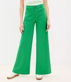 Palmer Wide Leg Pants in Twill Jeans Petite, Petite Pants, Fancy Pants, Effortless Style, Leg Pants, Fabric Care, Wide Leg Pants, Full Length, Wide Leg