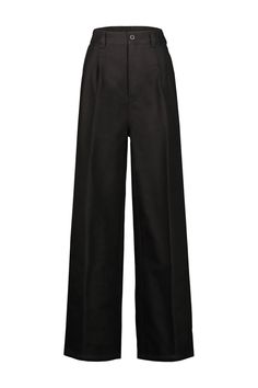 Maison Margiela Black Cotton Pants. Black cotton, high waist, belt loops, front button and zip closure, darts on the front, back signature stitching, wide leg, straight hem.Gender: WOMENMaterial: 100%COTTONColor: BlackMade in: ITProduct ID: S29KA0385.M35047*Import tax/duty will be calculated at checkout (If applicable) Modern Cotton Wide Leg Formal Pants, Tailored Wide Leg Cotton Work Pants, Formal Cotton Wide-leg Bottoms, Formal Cotton Wide-leg Pants, Formal Wide Leg Cotton Bottoms, Black Wide Leg Chinos With Welt Pockets, Office Wide-leg Cotton Pants, Wide-leg Chinos With Belt Loops For Work, Wide-leg Cotton Pants For Office