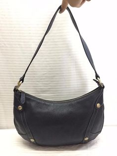 "Jones New York, Blue Leather Purses, Shoulder Bag Beautiful bag, like new, never used Zip closure Fabric lined interior with one zip close pocket and two slip pockets. PLEASE SEE MEASUREMENTS Measures: W 12\"  x H 8 1/2\"  x Depth 3/4\" Straps: Drop  10\" J 256 Jones New York, Blue Leather Purses, Shoulder Bag" Blue Business Shoulder Bag With Zipper Pocket, Eagle Coin, Velvet Kimono, Silver Eagles, Jones New York, Beautiful Bags, Blue Leather, Leather Purses, Purses And Handbags