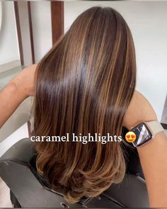 Medium Brown With Caramel Balayage, Honey Blonde Peekaboo Hair, Color Hair Dye Ideas For Brunettes, Layers With Caramel Highlights, Light Brown Hair With Highlights Caramel Honey Balayage, Brown With Caramel Highlights Wig, Light Brown Hair Black Women Highlights, Maple Brown Balayage, Big Highlights Brown Hair