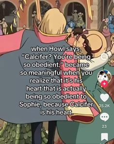 an anime scene with two people hugging and the caption reads, when how do you say? califer you're being so obedient?