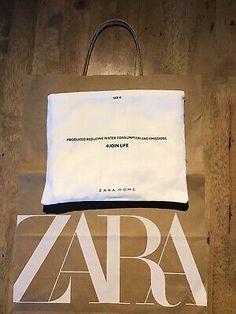 ZARA TOTE BAG. BRAND NEW. FREE SHIPPING | eBay Zara Tote Bag, Zara Tote Bags, Fabric Tote Bag, Celana Jeans, Kids Canvas, Zara Bags, Fabric Tote, Zara Kids, Eco Bag