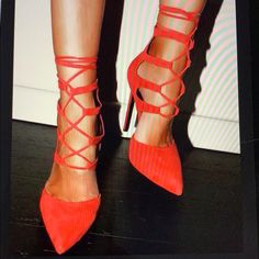 Red Kid Suede Made To Order Never Worn New With Tag Sold Out Everywhere!! Please No Low Ball Offers- I Pay 20% To Poshmark Tony Bianco Heels, Red Suede Heels, Chunky Platform Sandals, Strappy Pumps, Silver High Heels, Patent Heels, Tony Bianco, Metallic Heels, Square Toe Heels