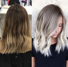 Platinum Ash Blonde, Highlights Hairstyles, Balayage Ideas, Hairstyle Blonde, Blonde Makeup, Ash Hair, Beautiful Blonde Hair, Long Hairstyle, Ash Blonde Hair