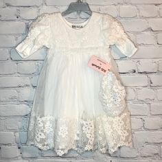 Nwt Bebe Gabrielle 2pc White Romper Lace Skirt & Lace Hat. Absolutely Precious White Romp We With White Lace Overlay And Lace/Tulle Multilayer Skirt. Matching Floral Lace Stretch Hat With Perimeter Bow, Snap Bottom Romper! No Stains No Snags! Fitted Baptism Dress For Spring, Cute Fitted Lace Baptism Dress, Cute Fitted Baptism Dress With Lace Trim, Fitted Cute Baptism Dress, Cute Fitted Baptism Dress, Fitted Sets For Spring Dress-up, Fitted Sets For Dress-up In Spring, Fitted Sets For Dress-up Occasions In Spring, Fitted Sets For Baptism In Spring