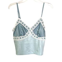 Nwt Gorgeous L.A. Hearts Top A Kendall Jenner Pick Shades Of Blue With Lace Detail Sleeveless And Adjustable Straps Crop Top Style Size Medium Item Is Listed On 3 Other Platforms, So Grab It Soon!! Light Blue Summer Tank Top With Built-in Bra, Fitted Light Blue Camisole Tank Top, Light Blue Sleeveless Camisole, Fitted Light Blue Camisole, Blue Sleeveless Camisole With Built-in Bra, Blue Sleeveless Camisole For Summer, Blue Cami Tank Top, Spring Blue Camisole With Built-in Bra, Spring Light Blue Tank Top With Built-in Bra