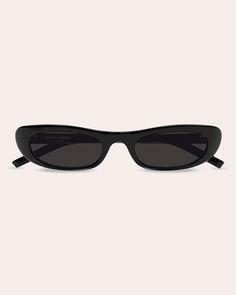 Saint Laurent Oval Sunglasses | OLIVELA Ysl Sunglasses Women, Slim Sunglasses, Black Sunnies, Sunglasses Png, Aesthetic Sunglasses, Beach Trends, Career Outfits, Glasses Fashion Women, Eyewear Trends