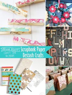 scrapbook paper crafts with the title must have