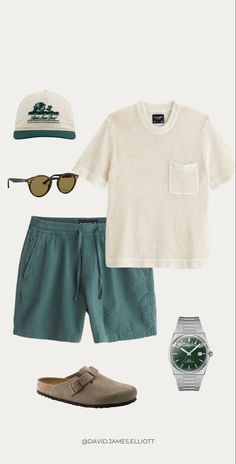 Men Coastal Fashion, Minimalist Fashion Men, Classy Outfits Men, Mens Summer Outfits, Mens Casual Outfits Summer, Mens Casual Dress Outfits, Men Stylish Dress