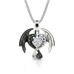 Dragon Couple, Couple Heart, Unique Ring Designs, Meaningful Necklace, Dragon Necklace, Cat Ring, Diamond Jewelry Necklace, Couple Necklaces, Fictional World