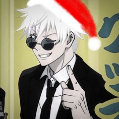 Gojo Header, Gojo Christmas, Gojo Saturo, I Love My Boyfriend, Jinx League Of Legends, Ju Jitsu, Anime Christmas, Cool Anime Wallpapers, Love My Boyfriend