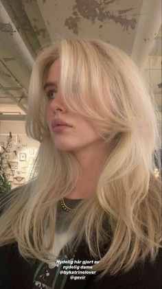 Tuns Bob Lung, Blonde Hair Inspiration, Blonde Hair Looks, Cut My Hair, Hair Inspo Color, Grunge Hair, Aesthetic Hair, Hairstyles Haircuts