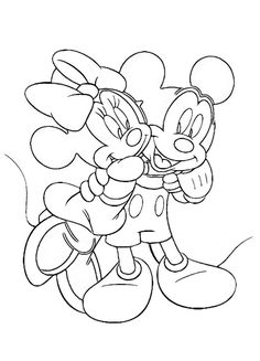 mickey mouse coloring pages for kids