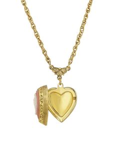 2028 Gold-Tone Heart Cameo Locket 16" Adjustable Necklace & Reviews - Necklaces - Jewelry & Watches - Macy's Cameo Locket, My Kind Of Love, Pretty Jewelry, Necklaces Jewelry, Necklace Online, Adjustable Necklace, Pretty Jewellery, Mixed Metals, Christmas Wishlist