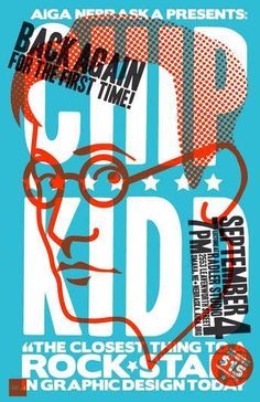 the poster for rock'n'rolla featuring an image of a man with glasses