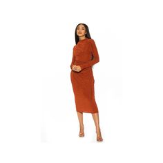 No matter the occasion, you'll rest easy knowing that when you arrive in this women's draped midi sheath dress from ALEXIA ADMOR, you'll be the best dressed there.No matter the occasion, you'll rest easy knowing that when you arrive in this women's draped midi sheath dress from ALEXIA ADMOR, you'll be the best dressed there.PRODUCT FEATURES Mockneck Raglan sleeves Draped, slinky fabrication No pockets LinedFIT & SIZING Designed to hit below the knee Sheath silhouette Back zipper closureFABRIC & Draped Midi Dress For Night Out In Fall, Ruched Draped Midi Dress For Fall, Fall Midi Draped Dress For Night Out, Brown Midi Length Bodycon Dress For Evening, Sheath Midi Dress For Night Out In Fall, Chic Draped Midi Dress For Fall, Fitted Draped Midi Dress For Fall, Fall Ruched Draped Midi Dress, Brown Sheath Midi Dress For Party