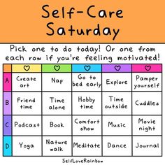 Having A Bad Day? Here's A Message For You - Self-Love Rainbow Self Care Saturday, Positive Self Talk, Love Rainbow, Self Care Activities, Mental And Emotional Health, Self Talk, Therapy Activities, Coping Skills, Mental Health Awareness