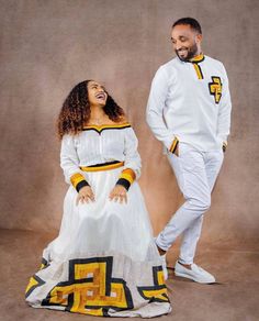 Handwoven Wedding cloth Habesha Couple's Wedding Cloth for Men and Women Wedding Habesha Cloth ሀበሻ Cloth For Men, Habesha Dress, Ethiopian Traditional Dress, Ethiopian Dress, Thread Design, Religious Books, Handwoven Fabric, Traditional Weaving, Dress Aesthetic