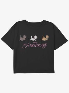 60% Cotton  40% PolyesterWash cold; dry lowImportedListed in youth sizes Disney Tshirt, The Aristocats, Disney World Shirts, Crop T Shirt, Disney Shirt, Disney Tshirts, Girls Tees, Disney Gifts, Crop Tshirt