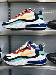 Zapatillas Nike Air Force, Outfit Designer, Sneaker Nike, Nike Air Max 270 React, Air Max 270 React, 270 React, Custom Nike Shoes, Nike Air Shoes