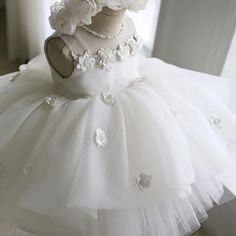 Girl Dresses Party Princess Toddler Baby Baptism Christening Birthday Ball Gowns | eBay Birthday Ball Gowns, Flower Girl Dresses Toddler, Baptism Dresses, Toddler Princess Dress, Baptism Dress Baby Girl, Girls Birthday Party Dress, Toddler Party Dress, Beautiful White Dresses