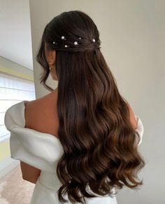 Simple Prom Hair, Prom Hairstyles For Long Hair, Easy Hairstyles For Long Hair, Elegant Hairstyles