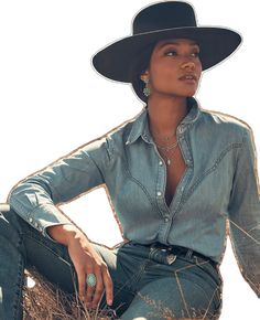 Western Style Denim Tops, Western Style Dark Wash Relaxed Fit Tops, Western Style Tops For Country Concerts, Dark Wash Relaxed Fit Western Tops, Dark Wash Western Relaxed Fit Tops, Western Style Washed Tops For Spring, Spring Western Washed Tops, Western Style Denim Blue Button-up Tops, Western Style Denim Blue Denim Top