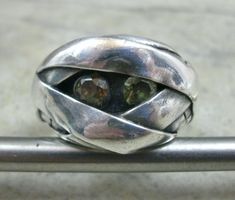 Monster Ring, Undead Creature, Mummy Monster, Egyptian Halloween, Silver Metal Clay, Unique Wedding Band, Unusual Rings