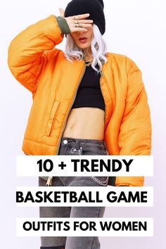 cute basketball game outfits Ball Game Outfit, Jersey Basketball, Outfits College, Women Basketball, School Basketball