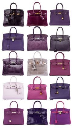 purple birkin | hermes | designer bags | purple bags | collage Purple Birkin, Classy Mini Dresses, Bags Purple, Birkin Bags, Structured Bag, Jane Birkin, Jewelry Essentials