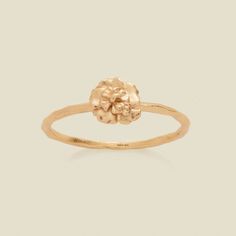 January Birth Flower Ring Gold Vermeil / 5 Ring Your Heart Knows The Way, January Flower, January Carnation, January Birth Flower, September Birth Flower, October Birth Flowers, July Birth Flower, November Birth Flower, March Birth Flowers