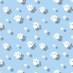 an animal paw pattern on a blue background with white and gray colors stock photo - 959