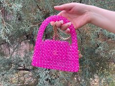 Gorgeous crystal handmade purse, made with acrylic crystals. Beautiful, sparkly purse in purple or pink color. 17x11x4 centimeters. Comes with silver or gold color chain. Pink Rectangular Clutch With Rhinestones, Glamorous Pink Evening Bag As Gift, Glamorous Pink Evening Bag For Gifts, Small Pink Elegant Bag, Small Elegant Pink Bag, Pink Rhinestone Clutch Evening Bag, Trendy Pink Evening Bag For Events, Pink Clutch With Chain Strap For Gift, Pink Clutch With Chain Strap As Gift