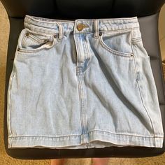 Never Worn, Light Wash Jean Skirt In Perfect Condition. Just Doesn’t Fit Anymore! Short Light Wash Denim Skirt, Summer Light Wash Non-stretch Denim Skirt, Cheap Forever 21 Mini Denim Skirt, Forever 21 Denim Mini Skirt In Medium Wash, Forever 21 Medium Wash Denim Mini Skirt, Forever 21 Skirts, Light Wash Jeans, Jean Skirt, Forever 21