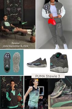 Following the 2024 Paris Olympics and adding another gold medal to her list of accolades, Stewie gave a first look at her collaborative Stewie 3. Inspired by her Harry Potter fandom, the pair features a New York Liberty-esque look with its grey and green upper with design details drawing from the Deathly Hallows and Death Eaters. Details Drawing, The Deathly Hallows, Paris Olympics, Grey And Green, Deathly Hallows, Harry Potter Fandom, Gold Medal, First Look