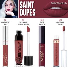 Saint Monica, Makeup Guide, Makeup Swatches, Drugstore Makeup, It Goes On, Kat Von D, Jeffree Star, Makeup Brands, Kourtney Kardashian