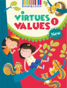 an illustrated book with children on it and the title, virtuales value 0 new