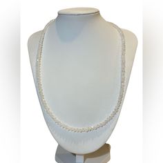 Gorgeous Handmade White Crystal With Ab Plating Necklace 18 To 21 Inches Elegant White Faceted Beaded Necklaces, White Single Strand Crystal Jewelry, White Faceted Round Beads Necklace, White Faceted Crystal Necklaces, White Faceted Crystal Necklace, White Single Strand Crystal Necklace With Round Beads, White Single Strand Crystal Necklaces With Round Beads, White Round Crystal Necklaces For Wedding, White Crystal Necklaces For Wedding