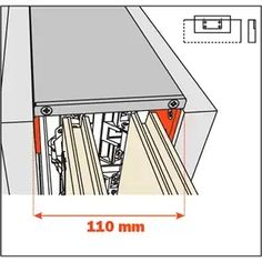 an image of the side of a building with measurements