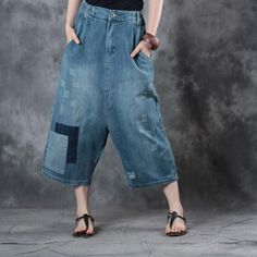 Street Style Blue Patchwork Wide Leg Jeans     #jeans #streetwear #streetstyle #wideleg #pants #trousers Spring High Waist Patchwork Pants, Spring Baggy Patchwork Pants, Wide Leg Patchwork Bottoms For Spring, Spring Patchwork Trousers, Baggy Wide Leg Patchwork Pants, Blue Patchwork Pants For Summer, Summer Denim Patchwork Pants, Summer Denim Pants With Patchwork, Summer Patchwork Denim Pants