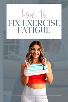 Save these Reasons Why You're Experiencing Extreme Fatigue After a Workout! Have you ever been in a season – or maybe you’re in it right now – where you’ve been counting macros and working out frequently but instead of feeling energized, you just feel pooped all the time? So today, I'm going to share with you the key factor in your nutritional and fitness progress and how they can help you feel your best every day. Follow Body by Bree for more fit motivation!