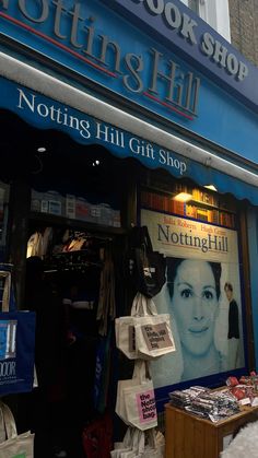 London | UK | Notting Hill | Gift Shop | Julia Roberts | Hugh Grant | romcom | book | movie Notting Hill Aesthetic, Twickenham London, British Core, Notting Hill Movie, London Chic, Romcom Books, Comfort Movie, Notting Hill London, Comfort Movies