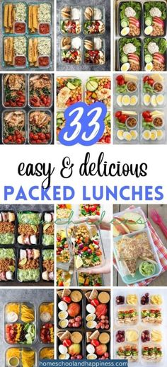 33 easy and delicious packed lunches that are perfect for the whole family to enjoy