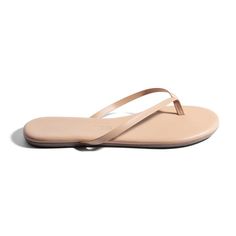 Looking for elevated, everyday women's leather flip flops & sandals? Meet the Nudes by TKEES. Modern Leather Beach Slippers, Sleek Flip Flops With Removable Insole, Sleek Round Toe Flip Flops For Beach, Sleek Round Toe Beach Flip Flops, Adjustable Single Toe Strap Flip Flops For Everyday Use, Cushioned Single Toe Strap Flip Flops, Classic Adjustable Flip Flops With Single Toe Strap, Sleek Flip Flops With Single Toe Strap For Beach, Leather Toe Post Flip Flops In Beige