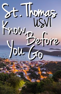 st thomas's usvi know before you go with text overlaying it