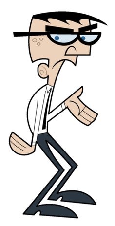 a cartoon man is running with his eyes closed and mouth wide open while wearing glasses