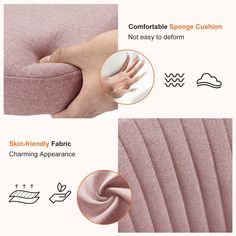 the instructions for how to use an inflatable cushion on a bed or couch